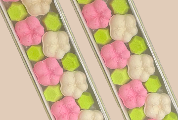 おすすめの一品　華（ほうじ茶・抹茶・ピンク）